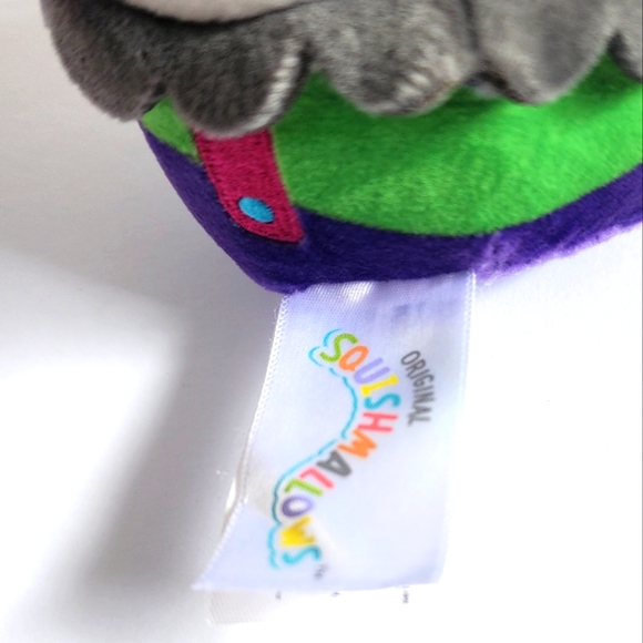 CUSTOM 💎 UMBERTO 🤡 Blacklight Clown Clip Original Squishmallows  ☆》NWT《☆ - Picture 9 of 9